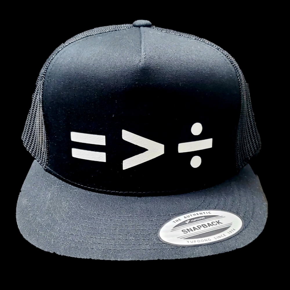 Equality is Greater Than Division Trucker Hat. Optional Colors on Request!